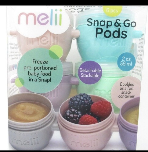 Melii snap pods - &, go