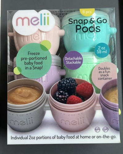 New melli snap pods 2oz - new, &